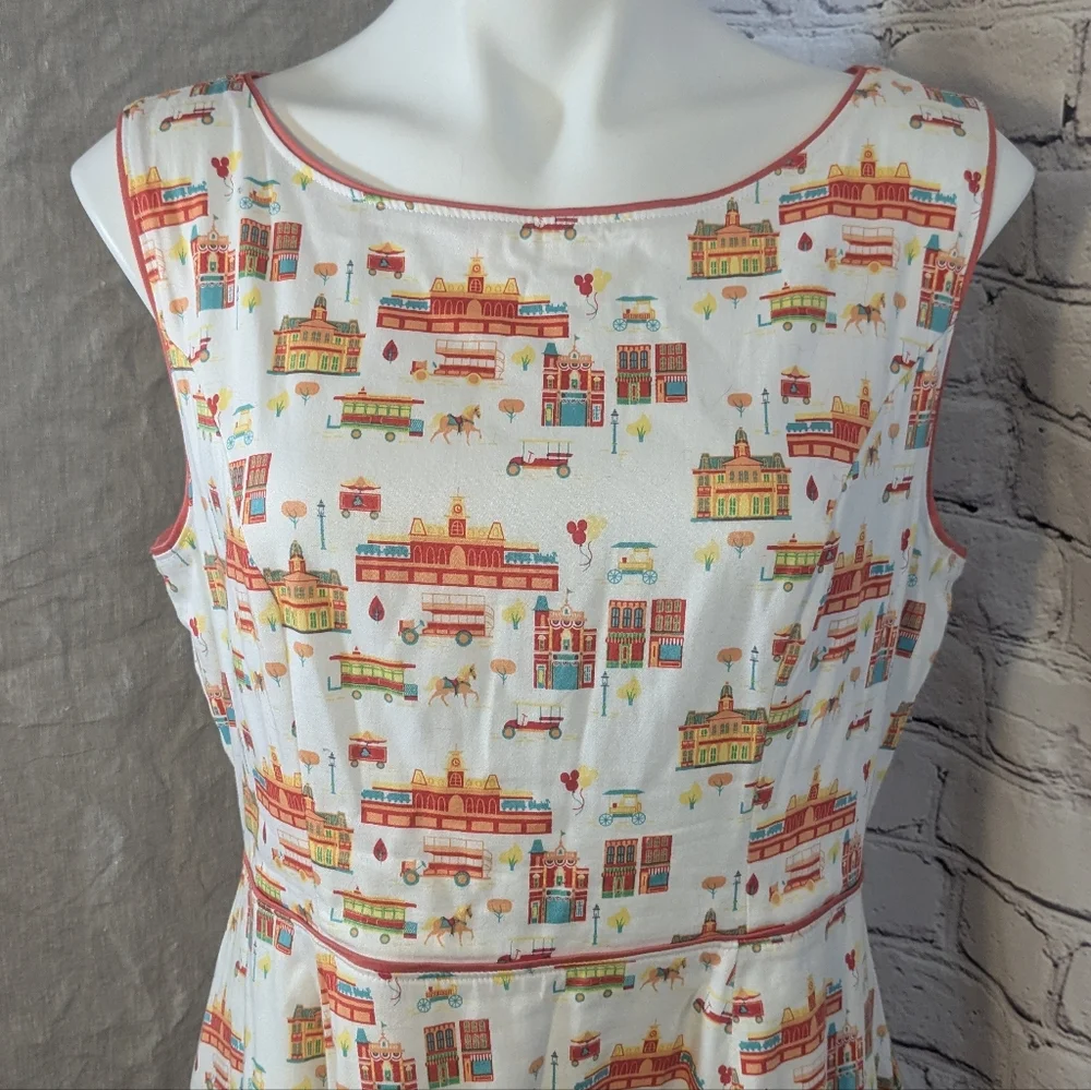 Disney Main Street USA Midi Dress - Picture 3 of 8